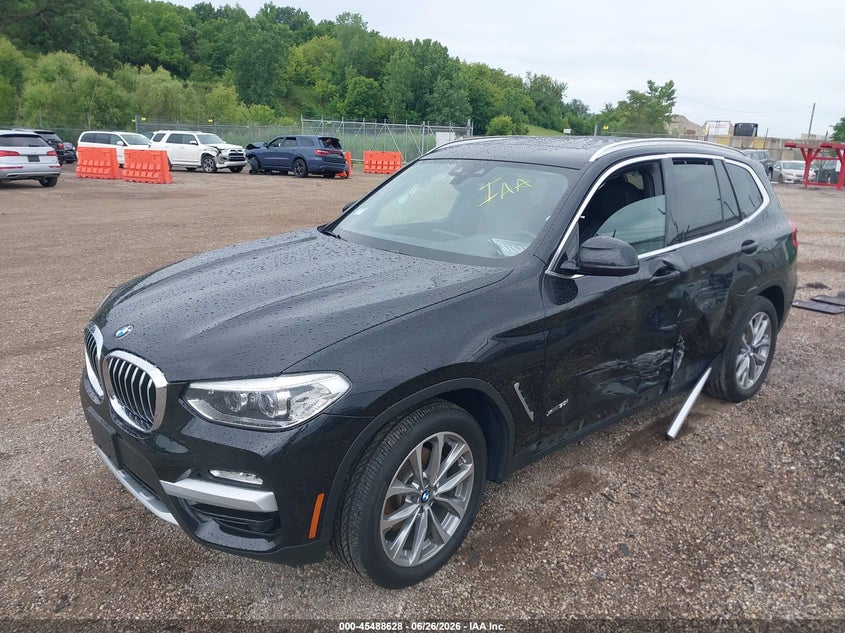Vin: 5uxtr9c50jld62071, lot: 45986825, bmw x3 xdrive30i 20182