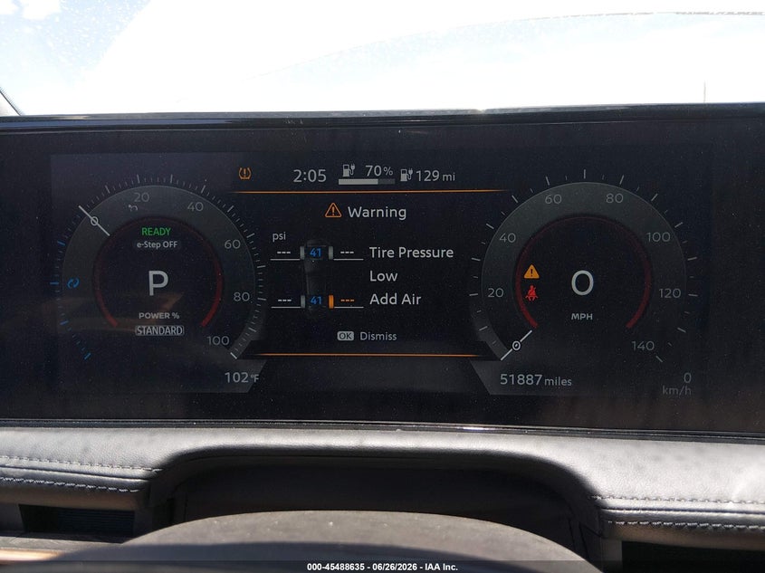2023 Nissan Ariya Engage VIN: JN1AF0BA2PM400589 Lot: 45488635