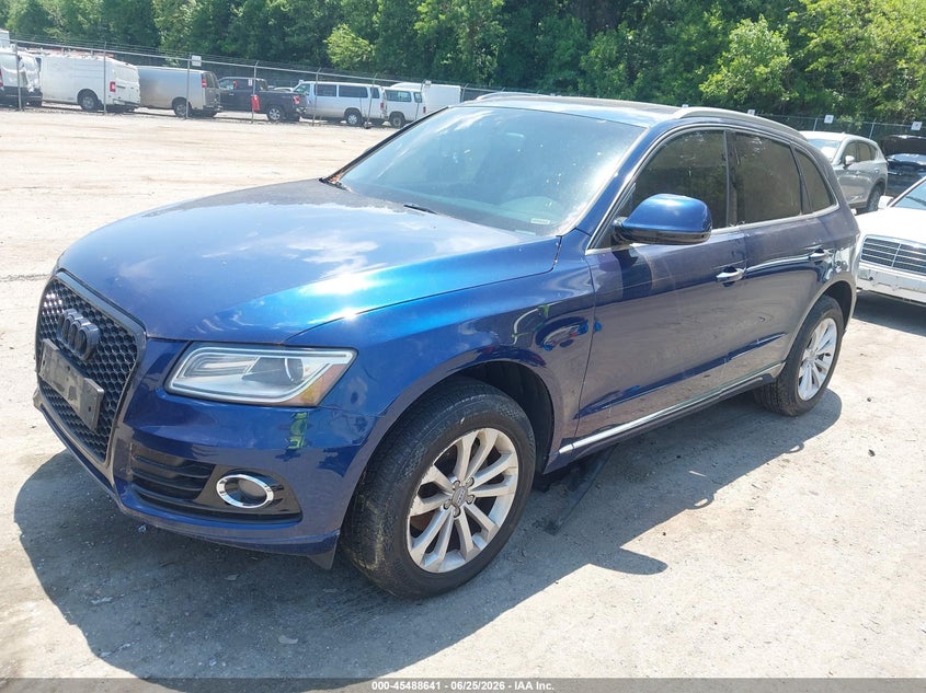 Vin: wa1c2afp8ga064268, lot: 45986838, audi q5 2.0t premium 20162
