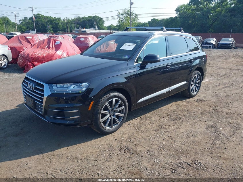 Vin: wa1vaaf76jd024367, lot: 45986853, audi q7 3.0t premium 20182