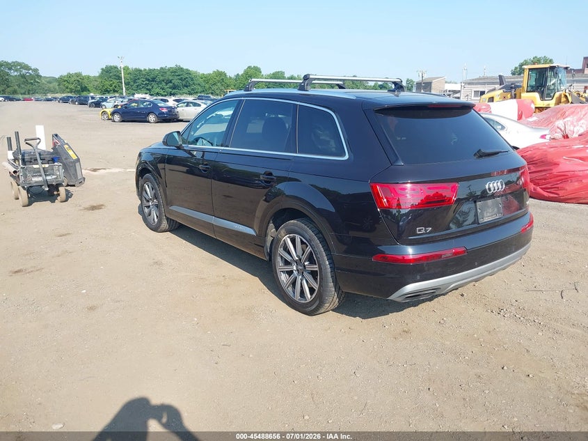 Vin: wa1vaaf76jd024367, lot: 45986853, audi q7 3.0t premium 20183