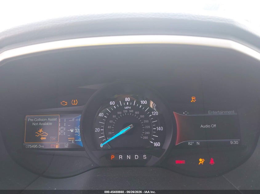 2020 FORD EDGE SPORT UTILITY VEHICLE 2.0L I-4 DI, DOHC, VVT, TURBO, 250HP