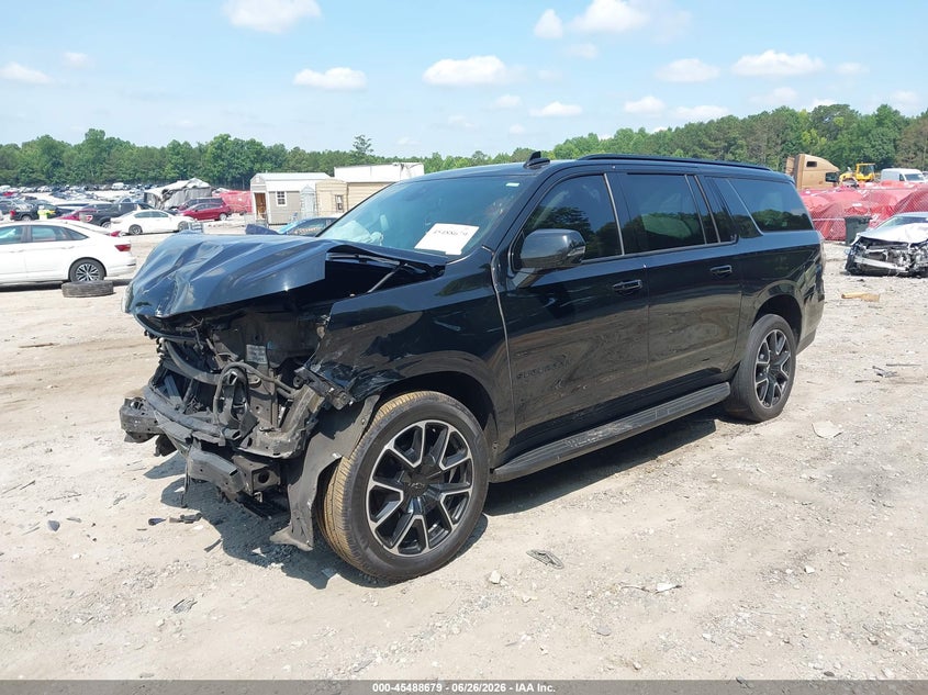 2021 Chevrolet Suburban 2Wd Rst, Front End, IAAI, VIN 1GNSCEKDXMR203046 — photo 2