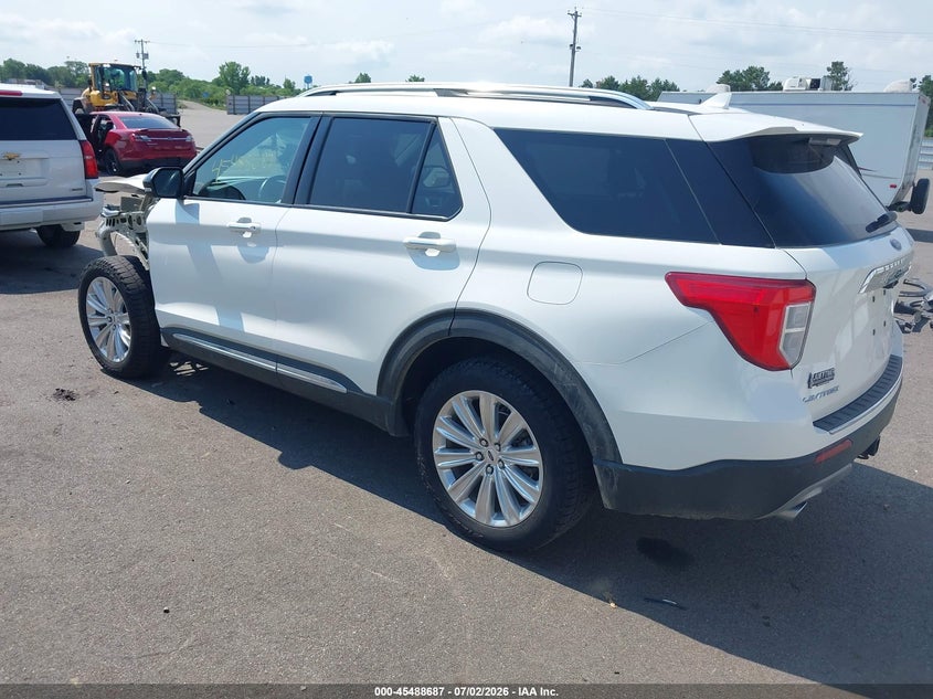 Vin: 1fmsk8fh7ngb28101, lot: 45986884, ford explorer limited 20223