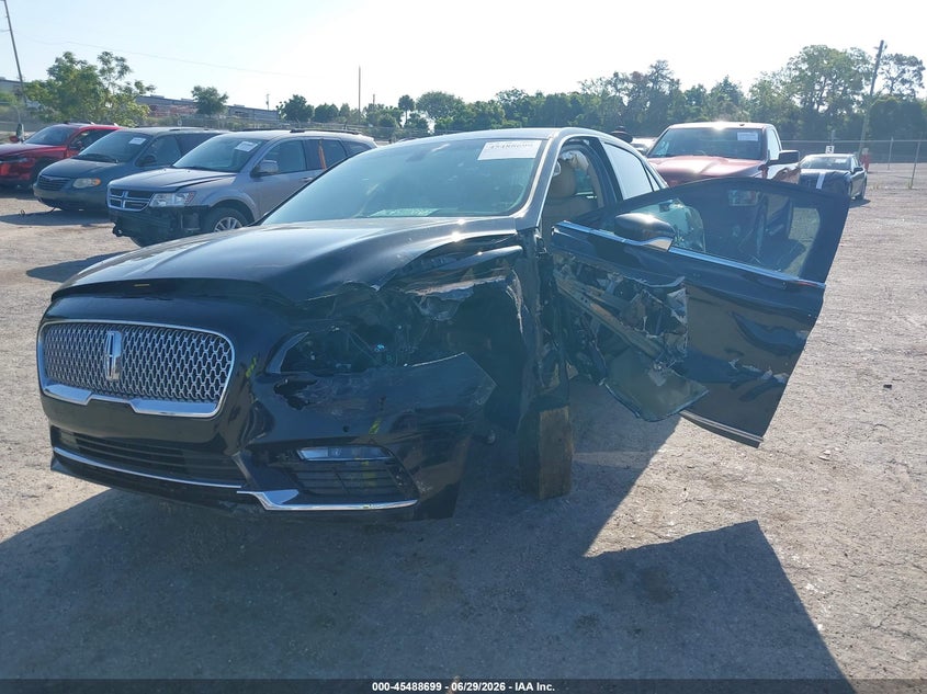 2017 Lincoln Continental Select VIN: 1LN6L9SKXH5601334 Lot: 45488699