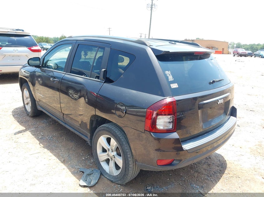 Vin: 1c4njcbb7ed694365, lot: 45986950, jeep compass sport 20143