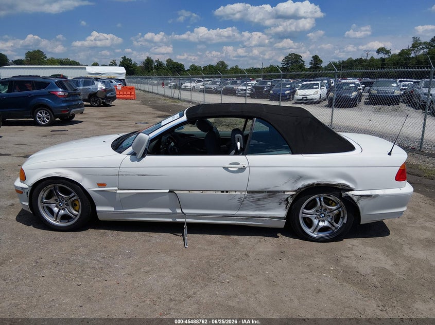 BMW 330CI 2001 VIN WBABS53491EV87542