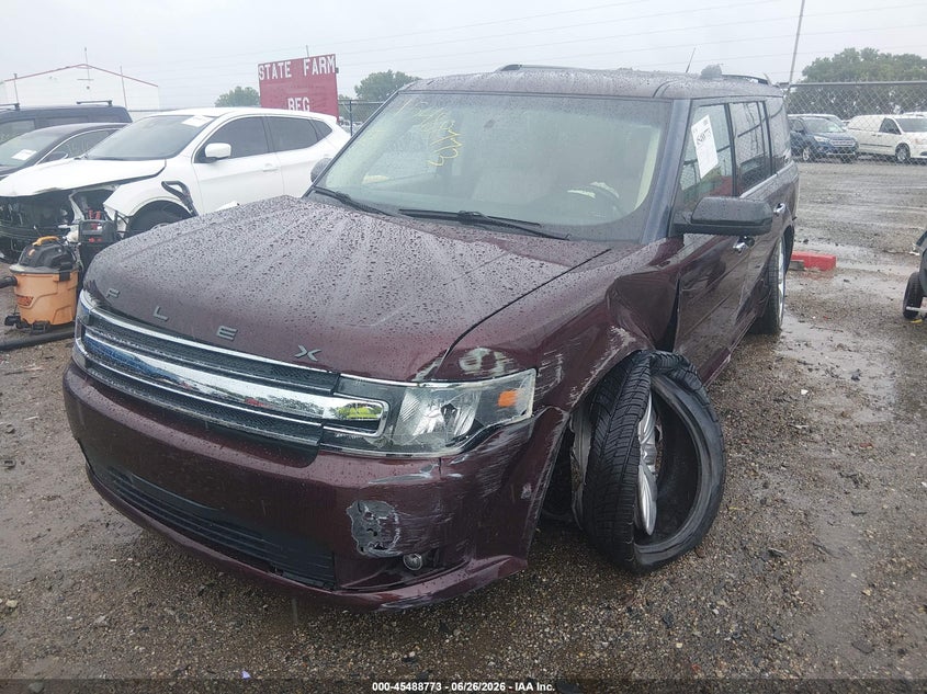 Vin: 2fmhk6c85kba07136, lot: 45986970, ford flex sel 20192