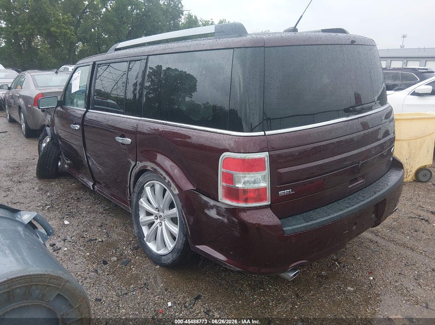 Vin: 2fmhk6c85kba07136, lot: 45986970, ford flex sel 20193