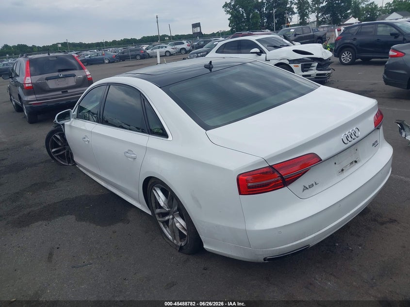 2016 AUDI A8 L auction photo 3