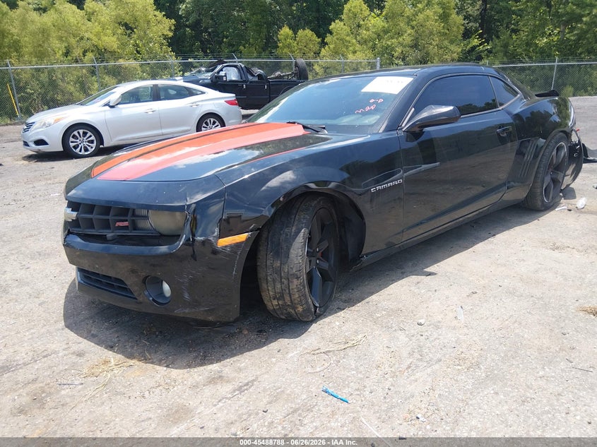 2011 Chevrolet Camaro, Удар сзади, IAAI, VIN 2G1FC1ED9B9147468 — фото 2