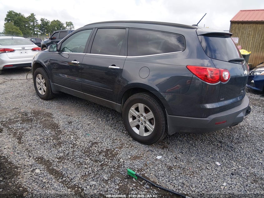 Vin: 1gnkvged1cj351052, lot: 45987003, chevrolet traverse lt w/1lt 20123