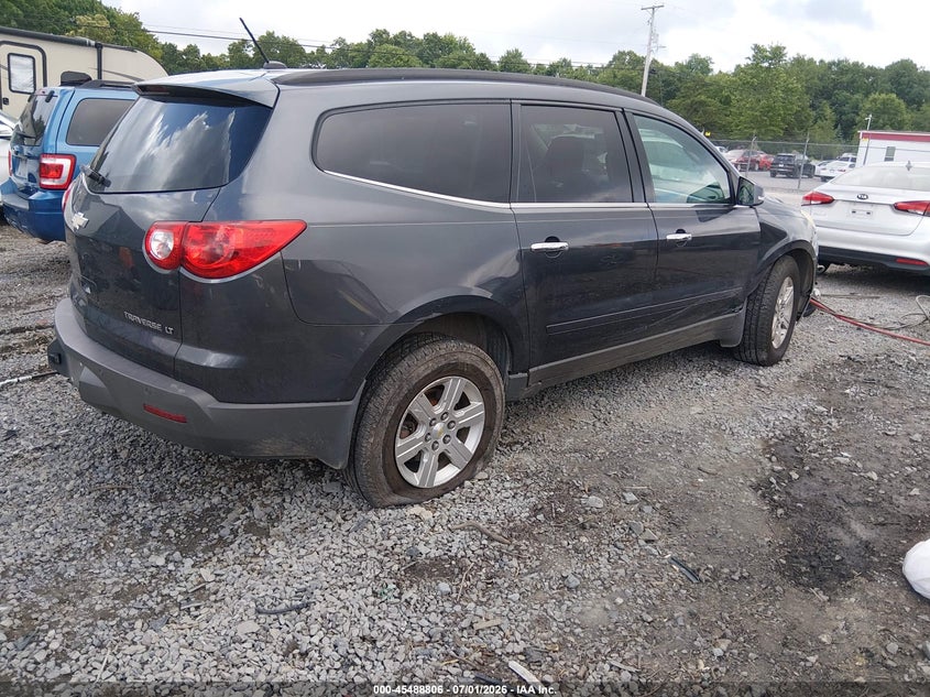 Vin: 1gnkvged1cj351052, lot: 45987003, chevrolet traverse lt w/1lt 20124