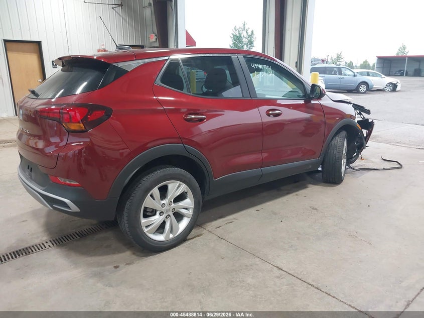 Vin: kl4amcsl3sb044237, lot: 45987009, buick encore gx preferred awd 20254
