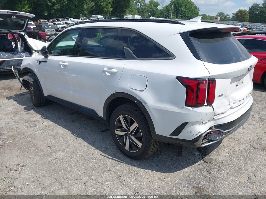 Vin: 5xyrhdlf0mg060092, lot: 45987025, kia sorento ex 20213