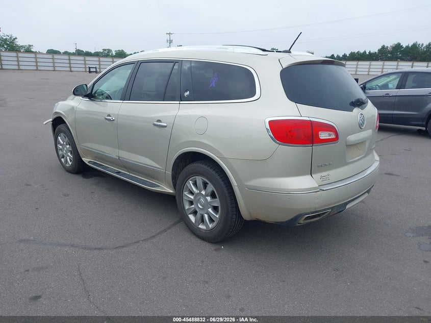 Vin: 5gakvbkd1fj187307, lot: 45987029, buick enclave leather 20153