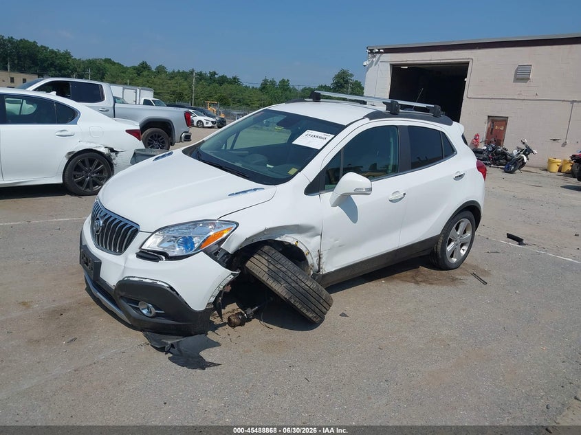 Vin: kl4cjgsb2gb717011, lot: 45987065, buick encore leather 20162
