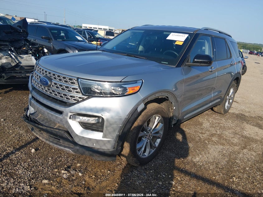 Vin: 1fmsk8fh8pga69501, lot: 45987108, ford explorer limited 20232