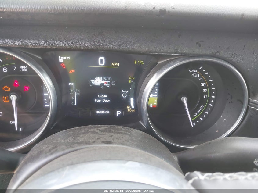 2023 Jeep Wrangler 4Xe Sahara 4X4 VIN: 1C4JJXP62PW684867 Lot: 45488918