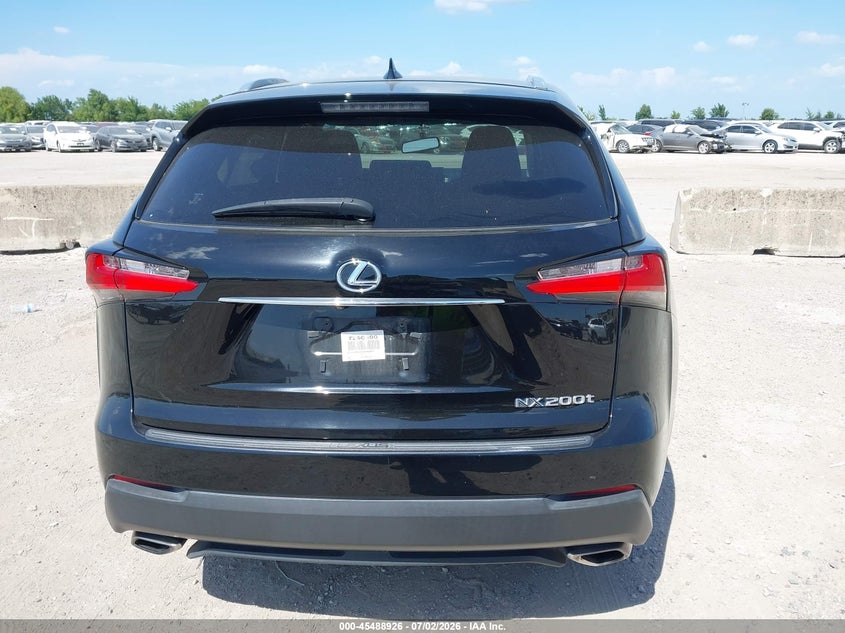2017 LEXUS NX SPORT UTILITY VEHICLE 2.0L I-4 DI, DOHC, VVT, TURBO, 235HP