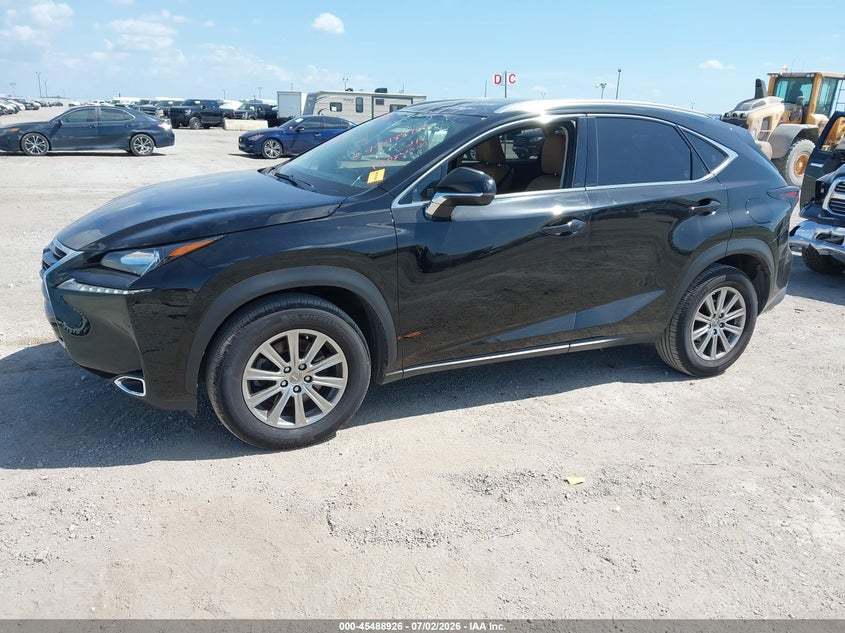 Vin: jtjyarbz2h2069897, lot: 45987123, lexus nx 200t 20172