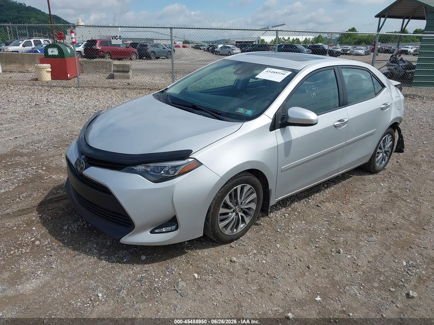 2017 TOYOTA COROLLA SEDAN 1.8L I-4 DOHC, VVT, 132HP