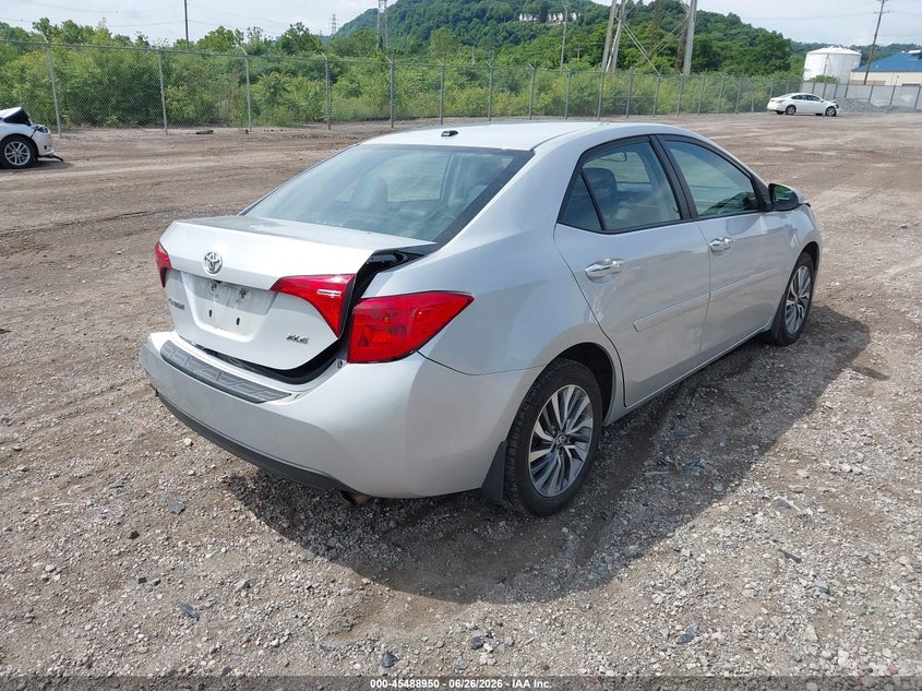 2017 TOYOTA COROLLA SEDAN 1.8L I-4 DOHC, VVT, 132HP