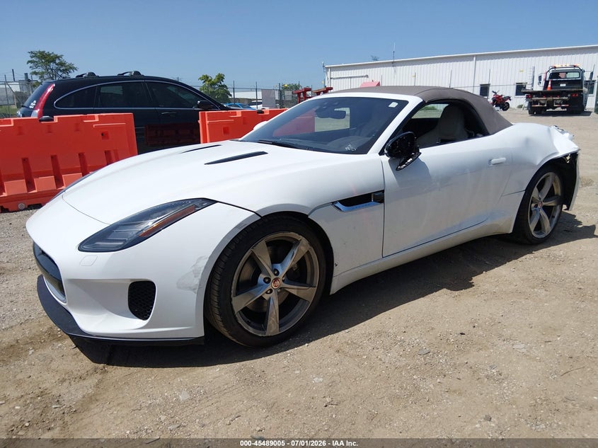 Vin: sajdd5gx7kck62980, lot: 45987202, jaguar f-type p300 20192