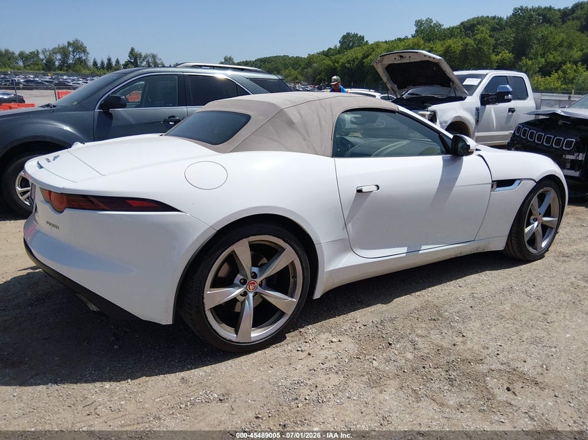 Vin: sajdd5gx7kck62980, lot: 45987202, jaguar f-type p300 20194