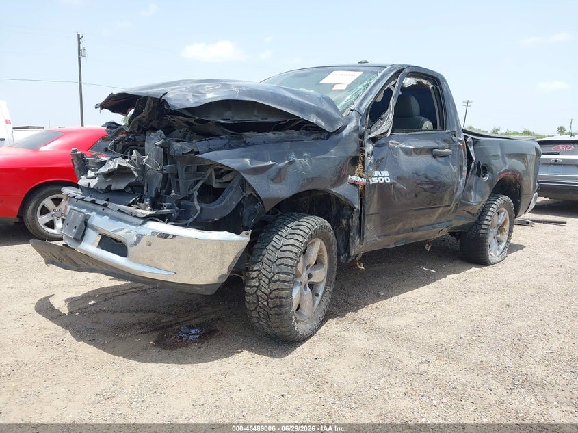 Vin: 3c6jr7at4hg530143, lot: 45987203, ram 1500 tradesman  4x4 6'4 box 20172