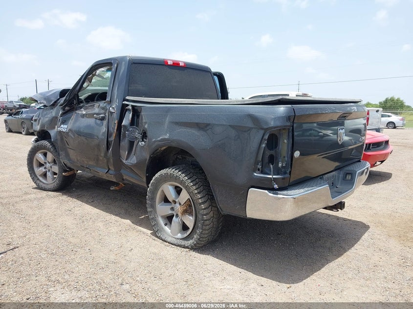Vin: 3c6jr7at4hg530143, lot: 45987203, ram 1500 tradesman  4x4 6'4 box 20173