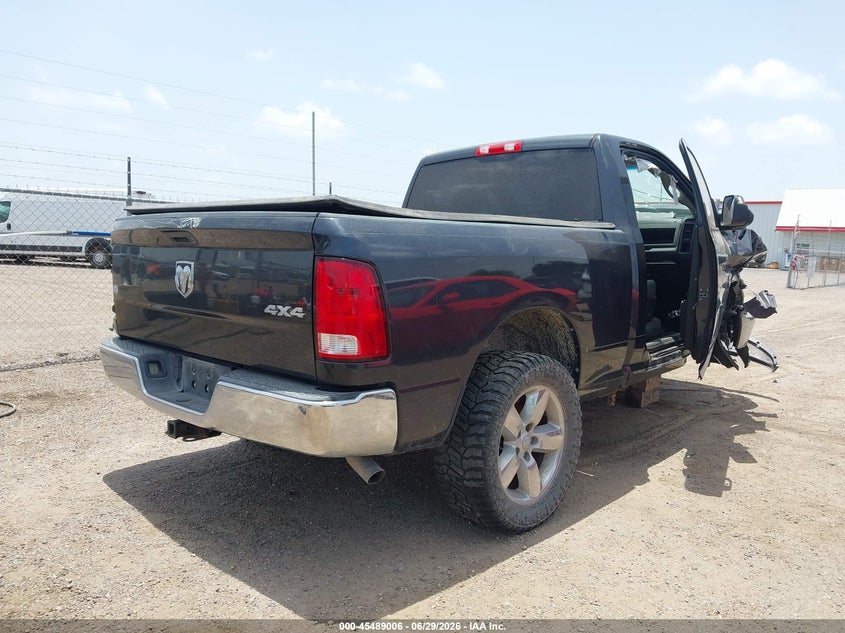 Vin: 3c6jr7at4hg530143, lot: 45987203, ram 1500 tradesman  4x4 6'4 box 20174