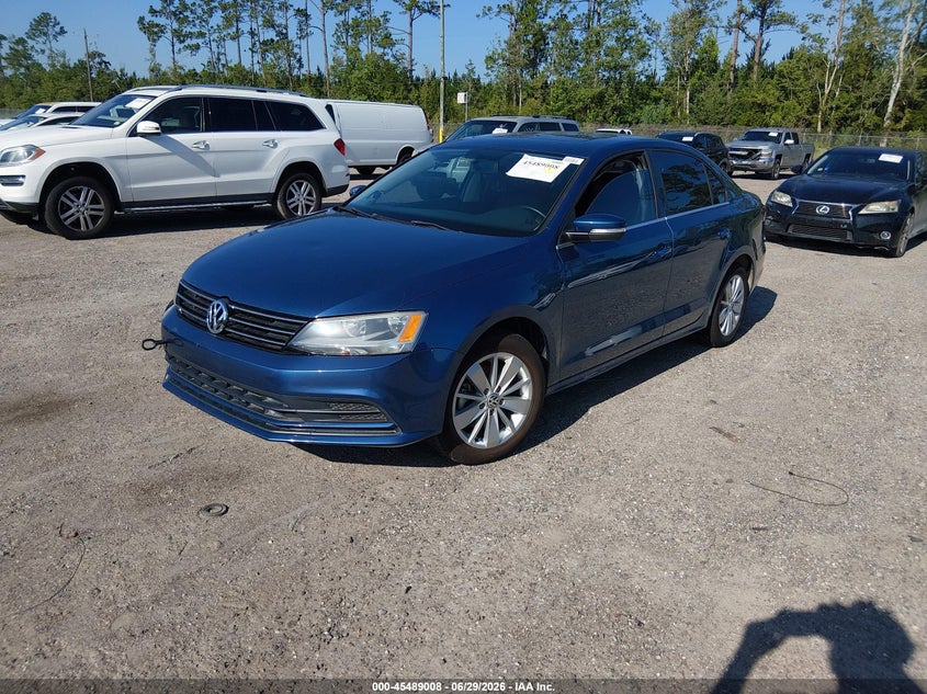 2015 Volkswagen Jetta, Удар спереду, IAAI, VIN 3VWD07AJ0FM314607 — фото 2