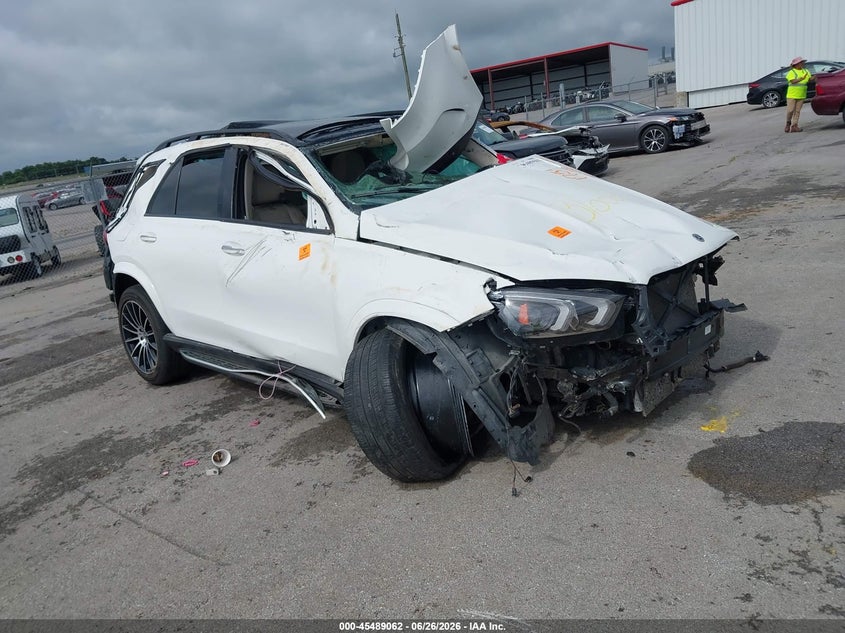 2022 Mercedes-Benz Gle 350 4Matic, Front & Rear, IAAI, VIN 4JGFB4KB2NA632795