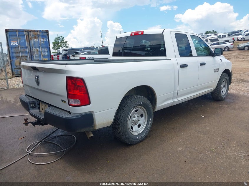 Vin: 1c6rr6fg9hs614833, lot: 45987272, ram 1500 tradesman  4x2 6'4 box 20174