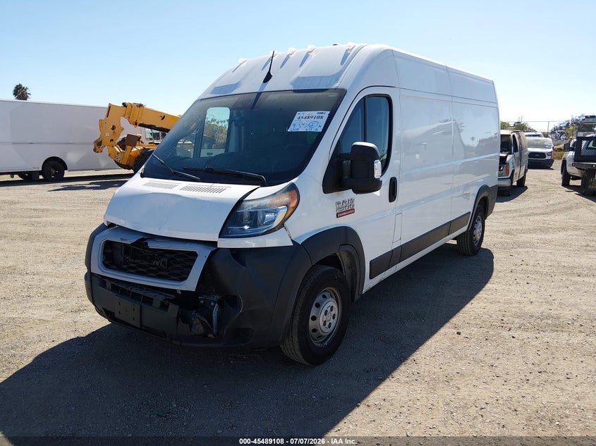 2022 Ram Promaster 2500 High Roof 159 Wb 3C6LRVDG9NE116391 photo 1