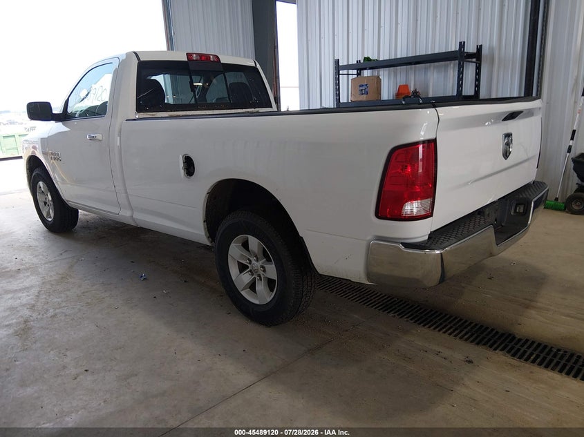 Vin: 3c6jr7et7jg298752, lot: 45987317, ram 1500 slt  4x4 8' box 20183