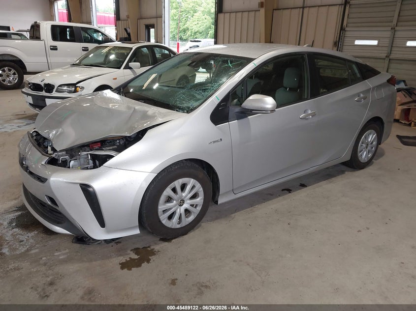 TOYOTA PRIUS 2019 VIN JTDKARFU4K3087102