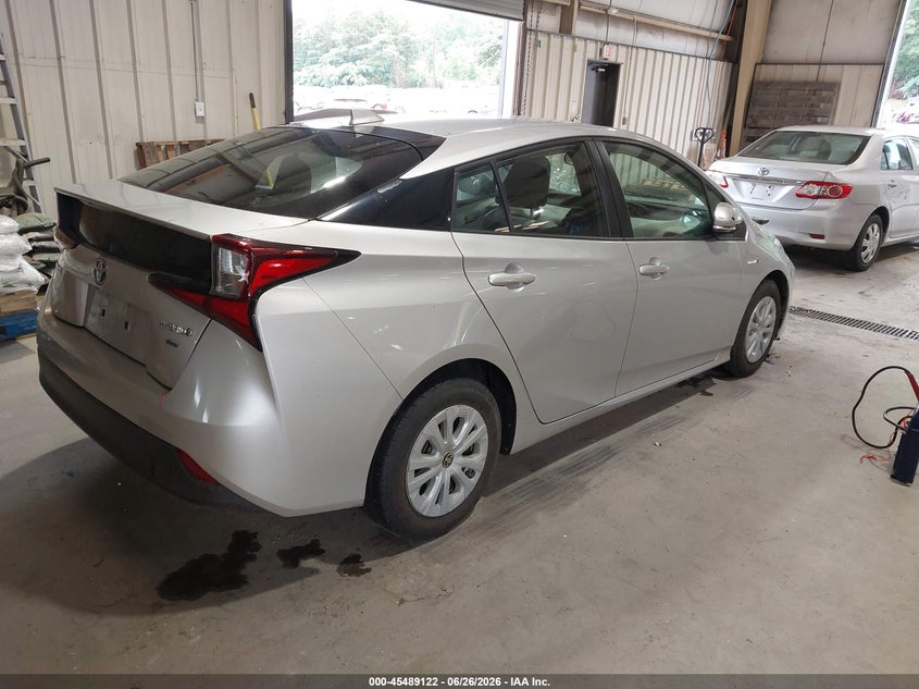 TOYOTA PRIUS 2019 VIN JTDKARFU4K3087102