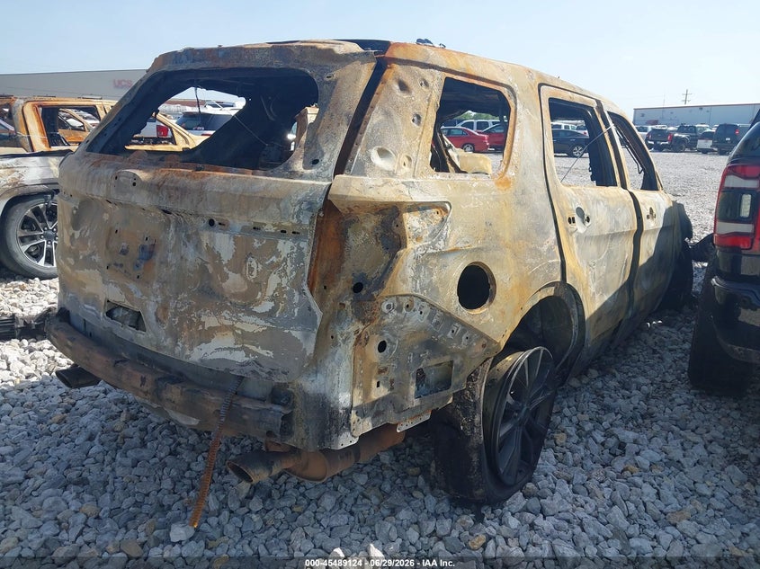 Vin: 1fm5k7d89kga40477, lot: 45987320, ford explorer xlt 20194