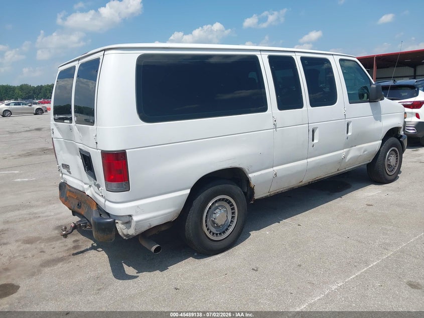 Vin: 1fmne1bl3dda71708, lot: 45987335, ford e-150 xl/xlt 20134