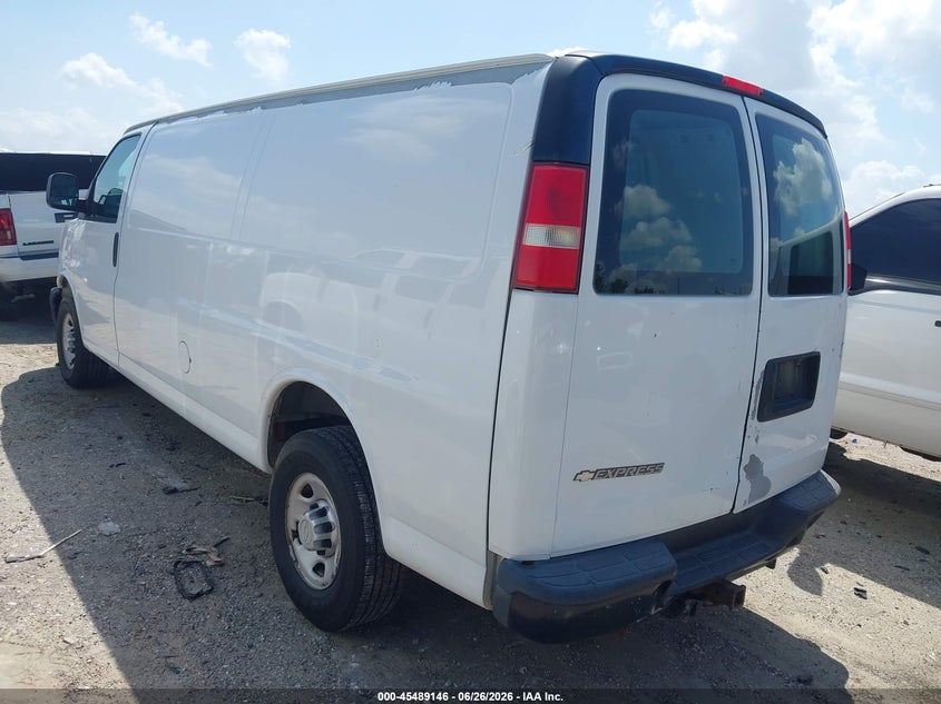 Vin: 1gczguba2c1177177, lot: 45987343, chevrolet express 3500 work van 20123