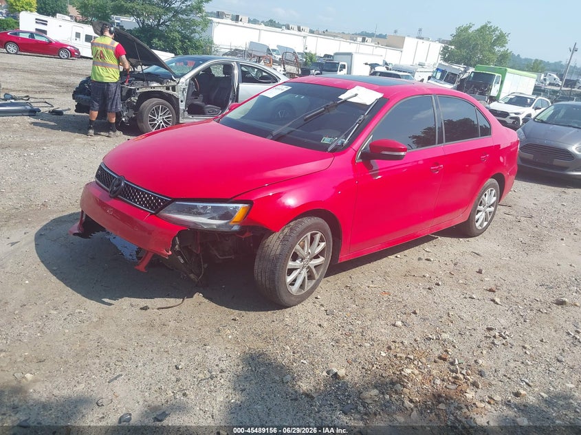 2012 Volkswagen Jetta 2.5l Se 3VWDP7AJ9CM348438 photo 1