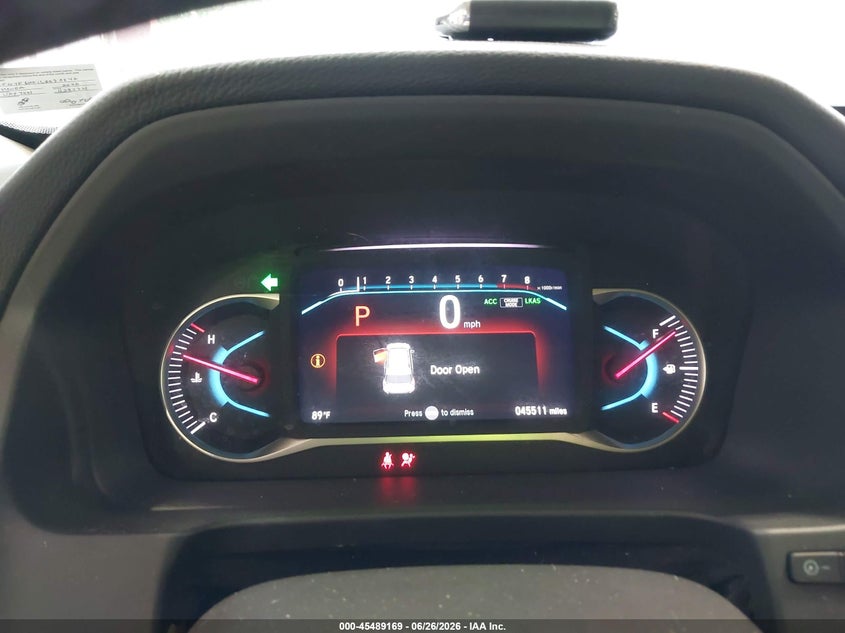 2020 HONDA PILOT auction photo 7