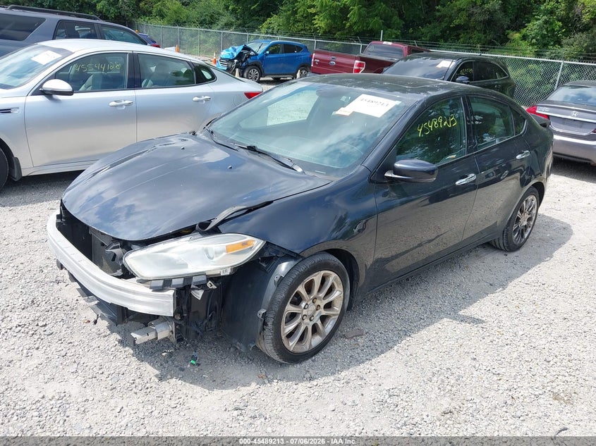 Vin: 1c3cdfcb8ed675245, lot: 45987410, dodge dart limited 20142