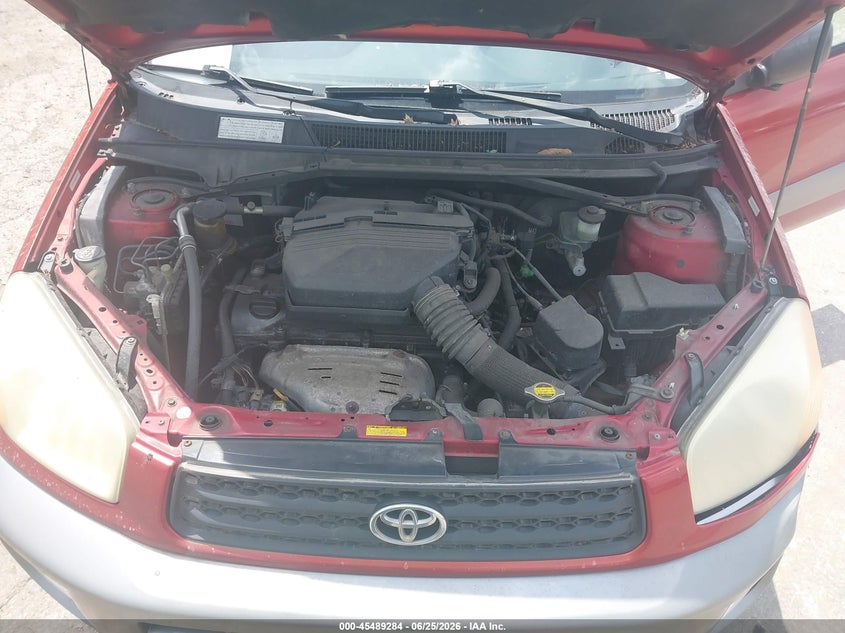 2002 TOYOTA RAV 4 SPORT UTILITY VEHICLE 2.0L I-4 DOHC, VVT, 148HP