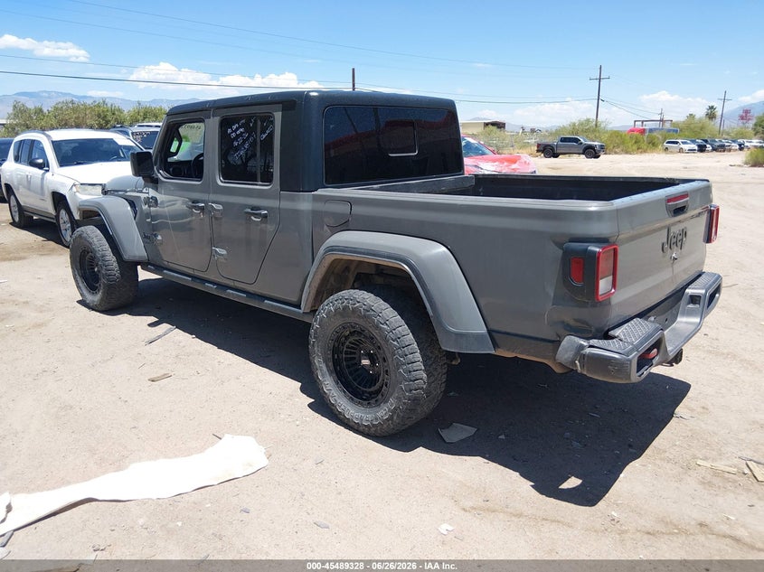 2021 JEEP GLADIATOR CABRIO 3.6L V-6 DOHC, VVT, 285HP