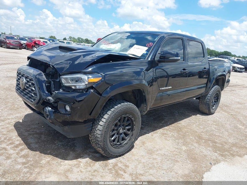 Vin: 3tmcz5an6pm648346, lot: 45987530, toyota tacoma trd sport 20232