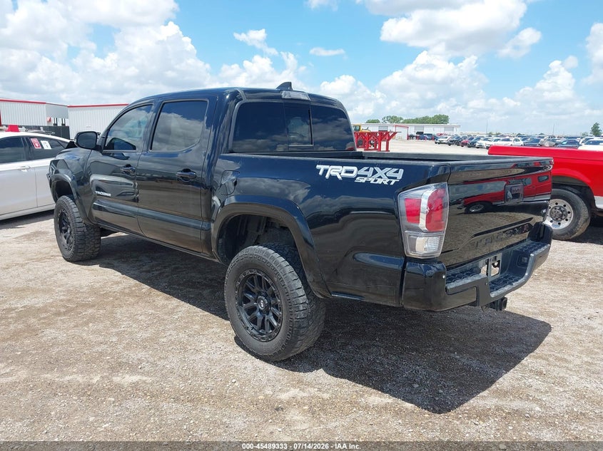 Vin: 3tmcz5an6pm648346, lot: 45987530, toyota tacoma trd sport 20233