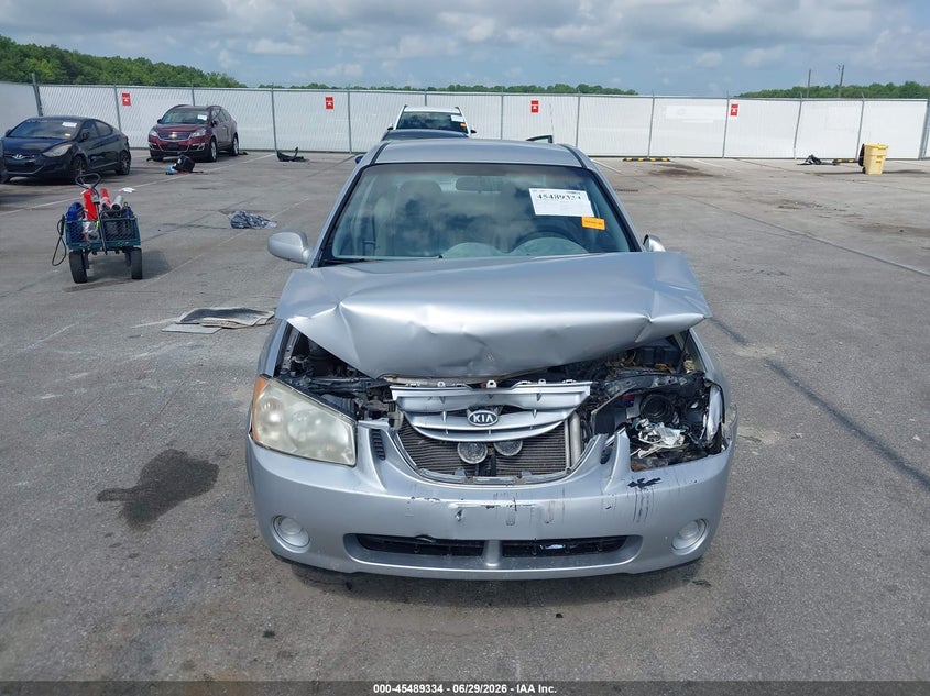 2006 Kia Spectra Ex/Lx/Sx VIN: KNAFE121665345209 Lot: 45489334